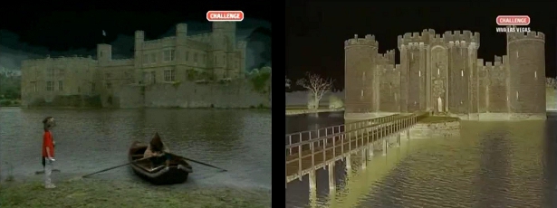Leeds Castle and Bodiam Castle in Knightmare